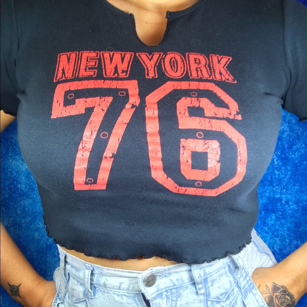 New York Crop Top